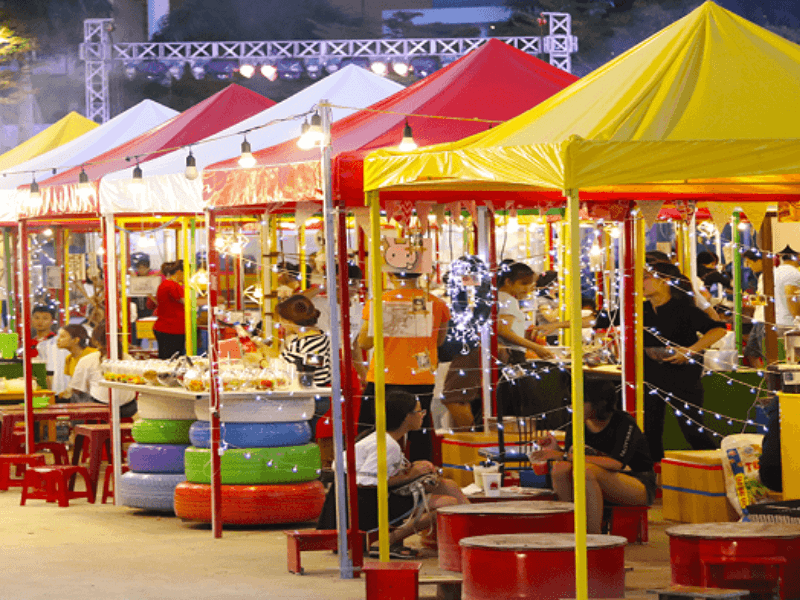Kinh nghiệm vui chơi tại Chợ đêm Đà Nẵng Helio