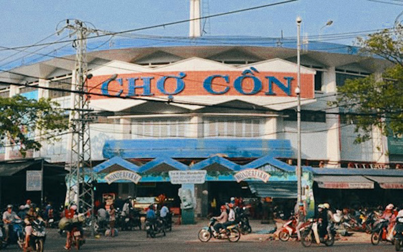 Chợ Cồn - Khu chợ nổi tiếng hàng đầu ở Đà Nẵng