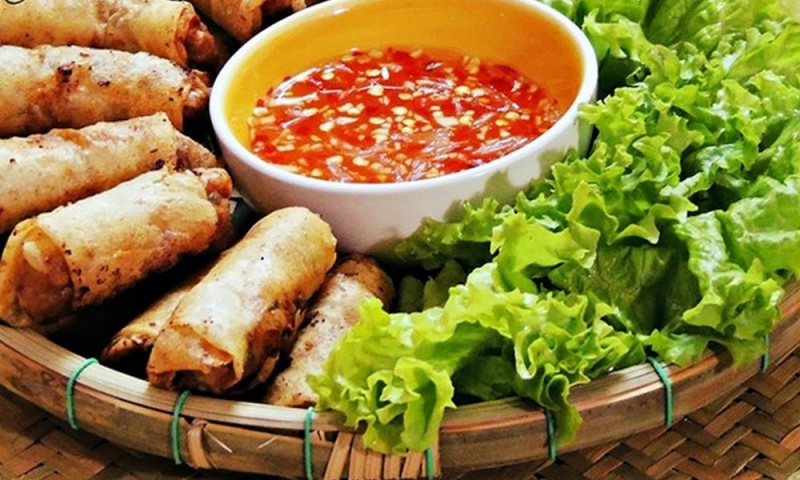 Món ram cuốn cải