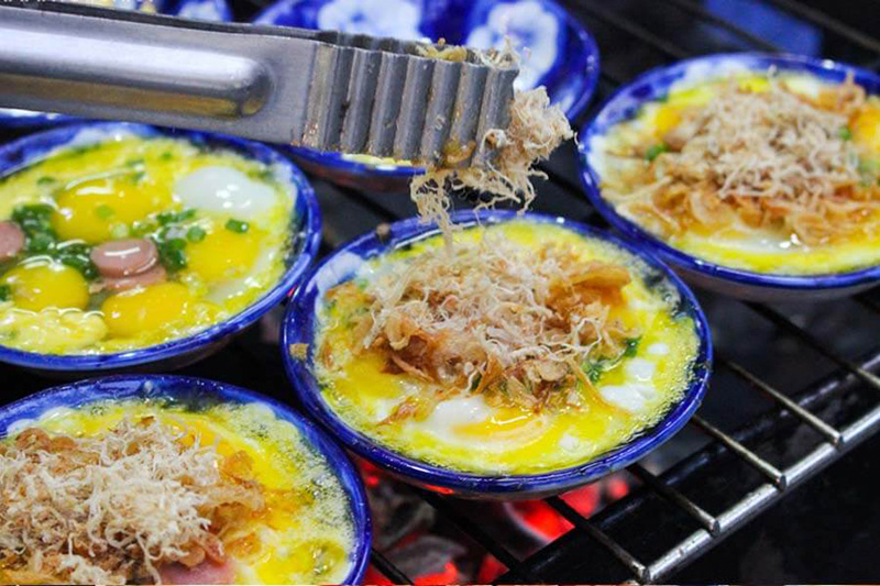 Trứng chén nướng chuẩn vị ở Đà Thành