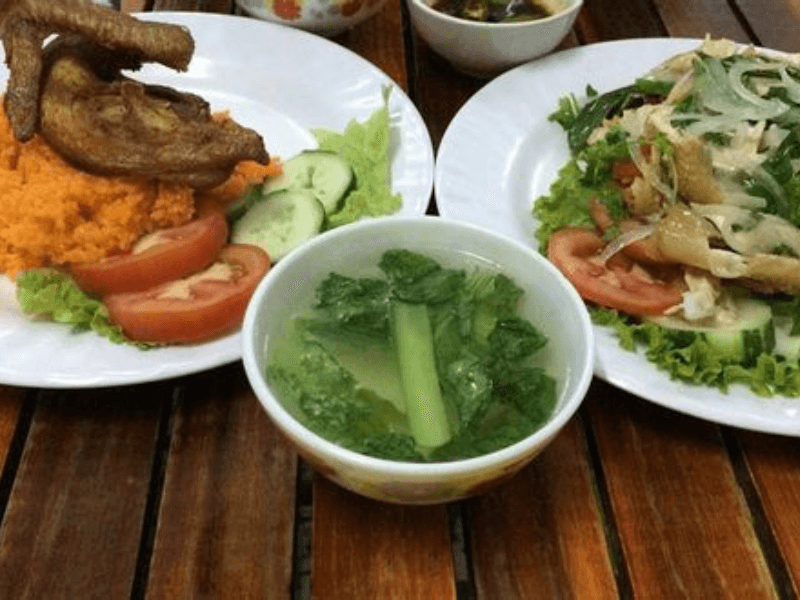 Quán Hìn Mập - Quán cơm gà ngon ở Đà Nẵng