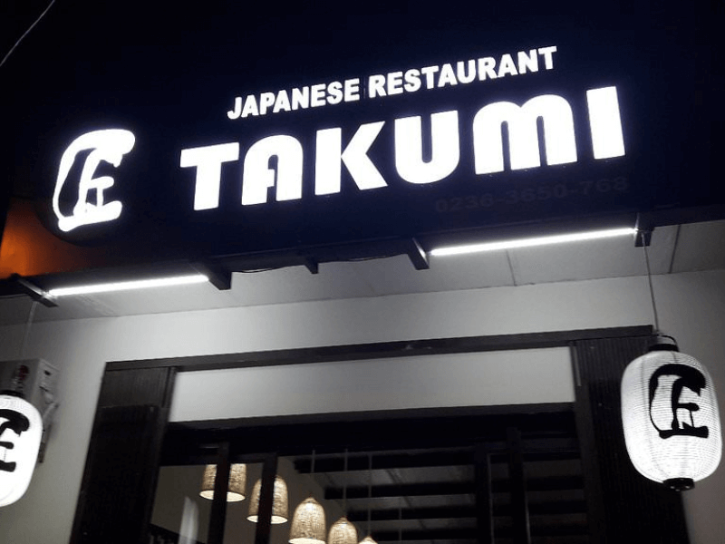 Nhà hàng đồ Nhật Takumi nổi tiếng Đà Nẵng