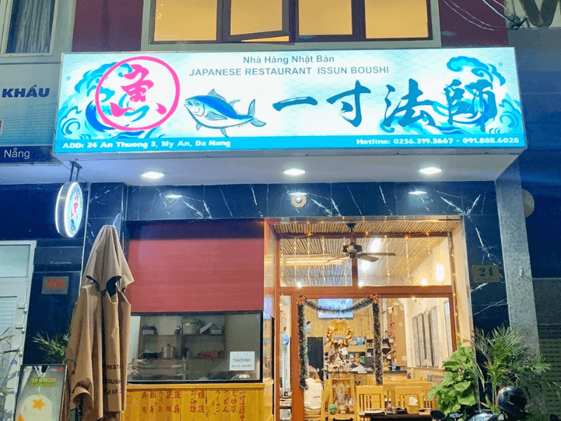  Issun Boshi - nhà hàng Nhật Đà Nẵng chất lượng cao