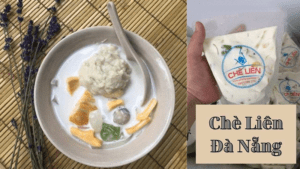 Chè Liên đậm đà trong từng topping và nước cốt dừa