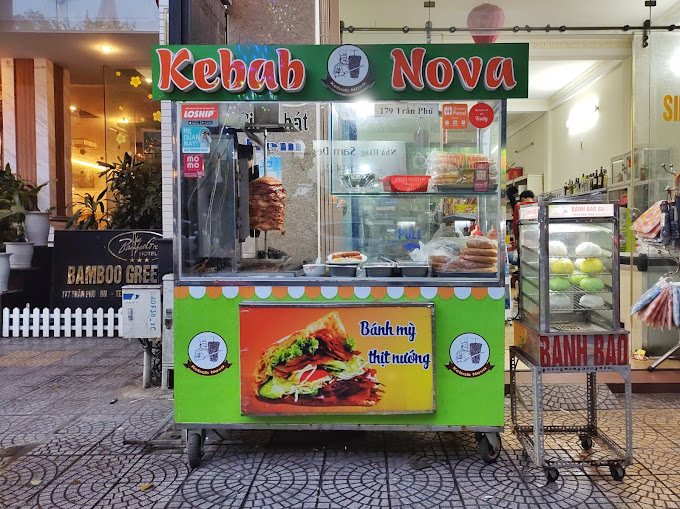 Bánh mì tam giác Kebab Nova Đà Nẵng