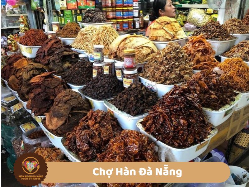 Chợ Hàn - Chợ hải sản khô Đà Nẵng