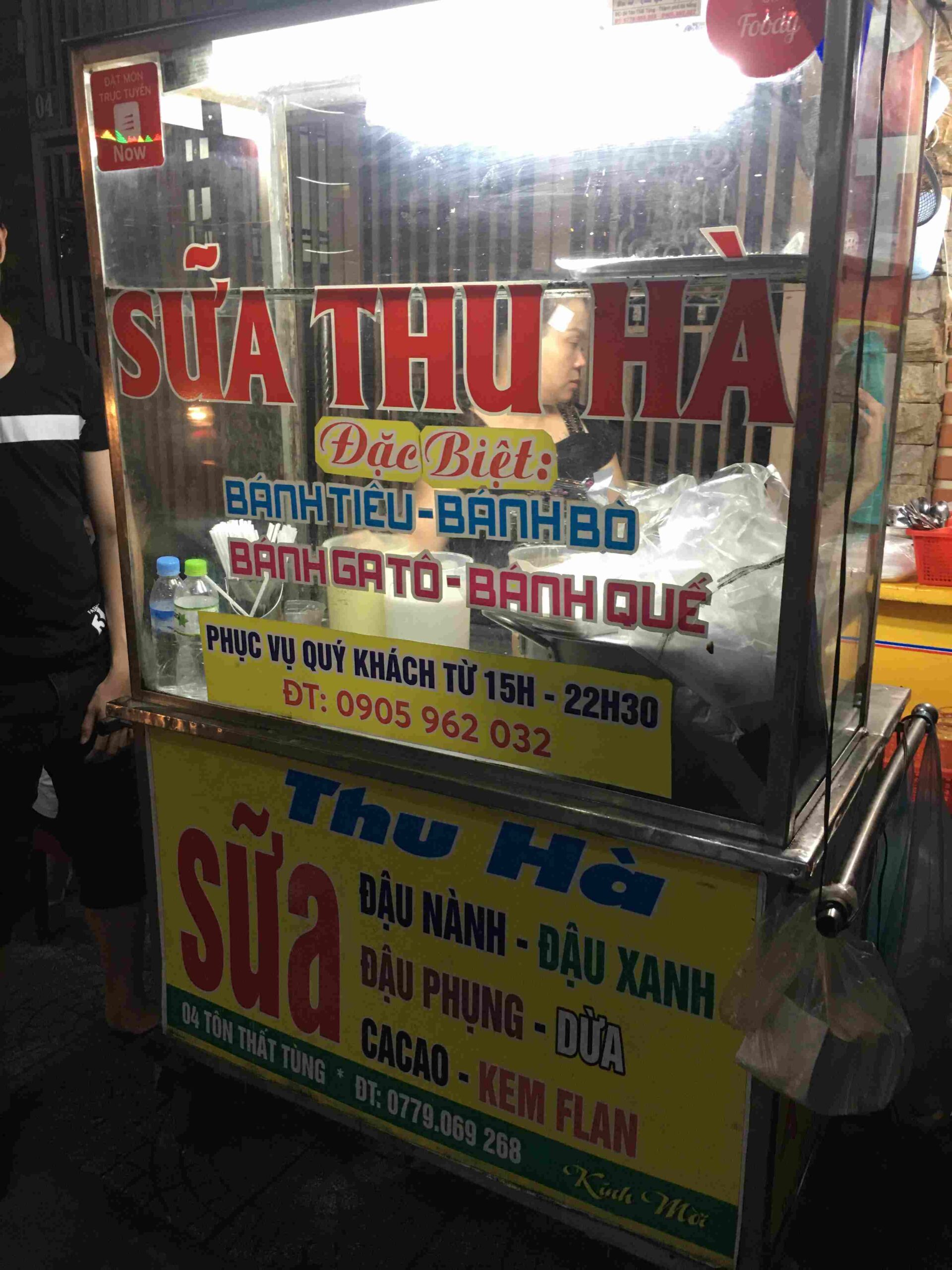 Quán sữa đậu Hà ngon rẻ tại Đà Nẵng